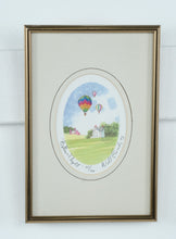 Load image into Gallery viewer, 🎈 William J. Coombs 1993 Signed Limited Edition Print – “Balloon Flight” – Hot Air Balloon Festival Art