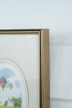 Load image into Gallery viewer, 🎈 William J. Coombs 1993 Signed Limited Edition Print – “Balloon Flight” – Hot Air Balloon Festival Art