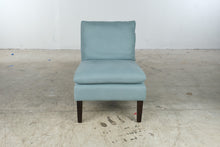 Load image into Gallery viewer, Uttermost Light Blue Upholstered Slipper Chair