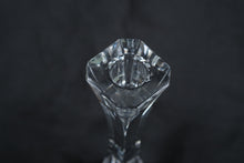 Load image into Gallery viewer, Villeroy Boch Crystal Candlestick Pair Faceted Modern Germany