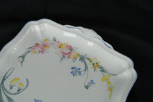 Load image into Gallery viewer, Villeroy Boch Riviera 9.5 Inch Platter Floral Porcelain Scalloped
