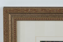 Load image into Gallery viewer, “Sunlit Colonnade” Framed Art Print by Vail Oxley – 15.5" x 13"