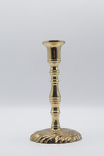Load image into Gallery viewer, Valsan Portugal Brass Candlestick Holder Swirl Base Taper Candle Stand