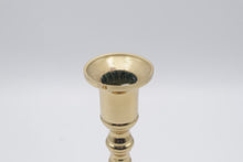 Load image into Gallery viewer, Valsan Portugal Brass Candlestick Holder Swirl Base Taper Candle Stand