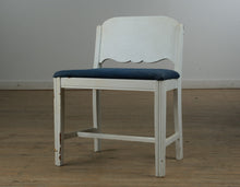 Load image into Gallery viewer, Reah White Bench with Back