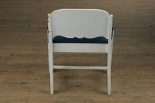 Load image into Gallery viewer, Reah White Bench with Back