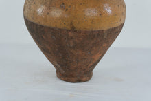 Load image into Gallery viewer, Antique European Two Handle Glazed Terracotta Pottery Jug 14 x 11
