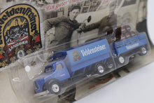 Load image into Gallery viewer, Veldensteiner Landbier Promotional Truck with Trailer (1:87 Scale, Diecast Model, GRELL Werbemittel)