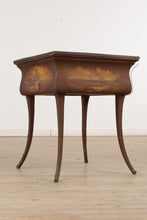 Load image into Gallery viewer, Victorian Mural Painted Side Table