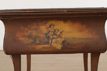 Load image into Gallery viewer, Victorian Mural Painted Side Table