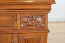Load image into Gallery viewer, Mahogany Victrola Storage Cabinet with Lift-Top