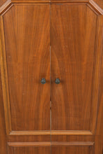 Load image into Gallery viewer, Mahogany Victrola Storage Cabinet with Lift-Top