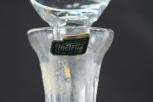 Load image into Gallery viewer, Vintage Violetta Cut Lead Crystal Decanter Grapes Pattern Poland 10 Inch