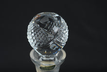 Load image into Gallery viewer, Vintage Violetta Cut Lead Crystal Decanter Grapes Pattern Poland 10 Inch