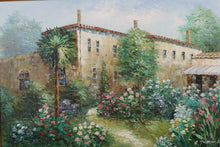 Load image into Gallery viewer, The Villa Oil on Canvas - Signed by Artist