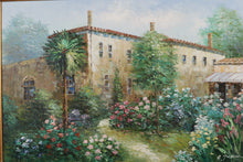 Load image into Gallery viewer, The Villa Oil on Canvas - Signed by Artist