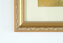 Load image into Gallery viewer, Vintage Charlotte Becker Baby Print – Framed 18.25" x 23.5" Nursery Art