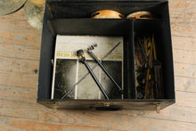 Load image into Gallery viewer, Vintage Ludwig Drum Kit – 1950s White Marine Pearl 4-Piece Set w/ Super Swiss Cymbals & Hardware