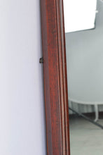 Load image into Gallery viewer, Vintage Mahogany Wall Mirror Rectangular Framed Mirror 32 x 44