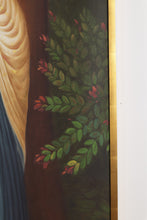 Load image into Gallery viewer, Virahini Radha Rani on the Banks of Yamuna with Peacock