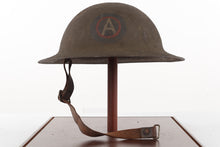 Load image into Gallery viewer, WWI 3rd Army Brodie Helmet with Display Case