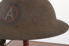 Load image into Gallery viewer, WWI 3rd Army Brodie Helmet with Display Case