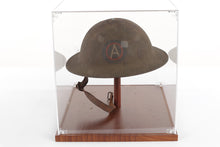Load image into Gallery viewer, WWI 3rd Army Brodie Helmet with Display Case