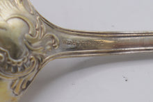 Load image into Gallery viewer, Wood and Hughes Sterling Silver Gilt Serving Spoons Set of 5 Circa 1890