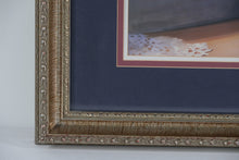 Load image into Gallery viewer, “Waiting for Daddy” by Launi Snow Hein – Signed & Numbered Limited Edition Print – Framed Wall Art 29” x 25”