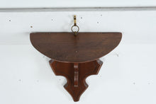 Load image into Gallery viewer, Vintage Gothic Revival Wood Wall Shelf Bracket Hanging Display Shelf