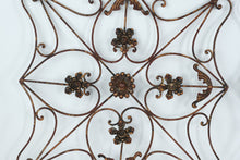 Load image into Gallery viewer, Pair of Scrolled Metal Wall Art – 27" Square