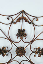 Load image into Gallery viewer, Pair of Scrolled Metal Wall Art – 27" Square