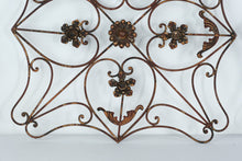 Load image into Gallery viewer, Pair of Scrolled Metal Wall Art – 27" Square