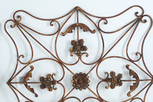 Load image into Gallery viewer, Pair of Scrolled Metal Wall Art – 27" Square