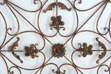 Load image into Gallery viewer, Pair of Scrolled Metal Wall Art – 27" Square