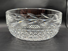 Load image into Gallery viewer, Vintage Waterford Crystal Glandore 8 Inch Round Serving Bowl Cut Glass Ireland