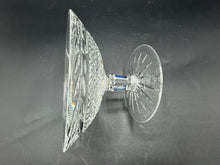 Load image into Gallery viewer, Waterford Crystal Glandore Cut Glass Footed Compote Bowl Laurel Leaf 6 Inch