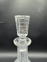 Load image into Gallery viewer, Waterford Crystal Cut Glass Decanter With Stopper 13 Inch Diamond Fan Pattern
