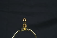 Load image into Gallery viewer, Waterford Crystal Table Lamp Brass Base Cut Crystal Accent Lamp
