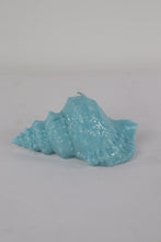 Load image into Gallery viewer, Wax Blue Conch Shell Candle - Handmade