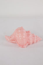 Load image into Gallery viewer, Handmade Conch Shell Candle Pair Pink Blue Coastal Decor
