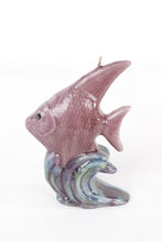 Load image into Gallery viewer, Wax Purple Fish Candle - Handmade
