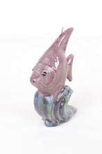 Load image into Gallery viewer, Wax Purple Fish Candle - Handmade