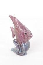 Load image into Gallery viewer, Wax Purple Fish Candle - Handmade