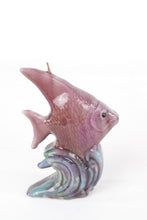 Load image into Gallery viewer, Wax Purple Fish Candle - Handmade