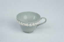 Load image into Gallery viewer, Wedgwood Etruria Barlaston Queensware Celadon Green Tea Cups Saucers Set of 8