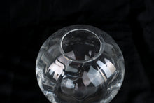 Load image into Gallery viewer, Wedgwood Crystal Round Globe Vase 6.5 Inch Signed Clear Art Glass