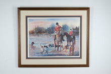Load image into Gallery viewer, “Hunting Day” by V. Weller – Signed & Matted Limited Edition Print – 37" x 31"