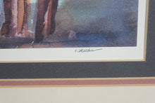 Load image into Gallery viewer, “Hunting Day” by V. Weller – Signed & Matted Limited Edition Print – 37" x 31"