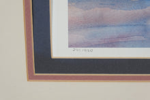 Load image into Gallery viewer, “Hunting Day” by V. Weller – Signed & Matted Limited Edition Print – 37" x 31"